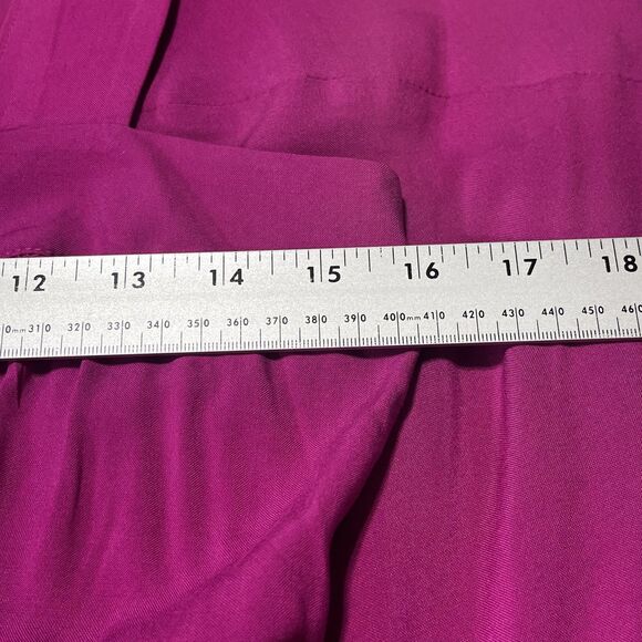 Vince Camuto Dress Womens Small Tier Maxi Sleeveless Smocked Back‎ Flowy Fuchsia - Picture 10 of 16